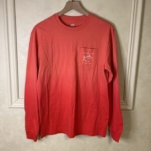 New! Mens Southern Tide Long Sleeve Skipjack T-Shirt 2 Tone Size Small